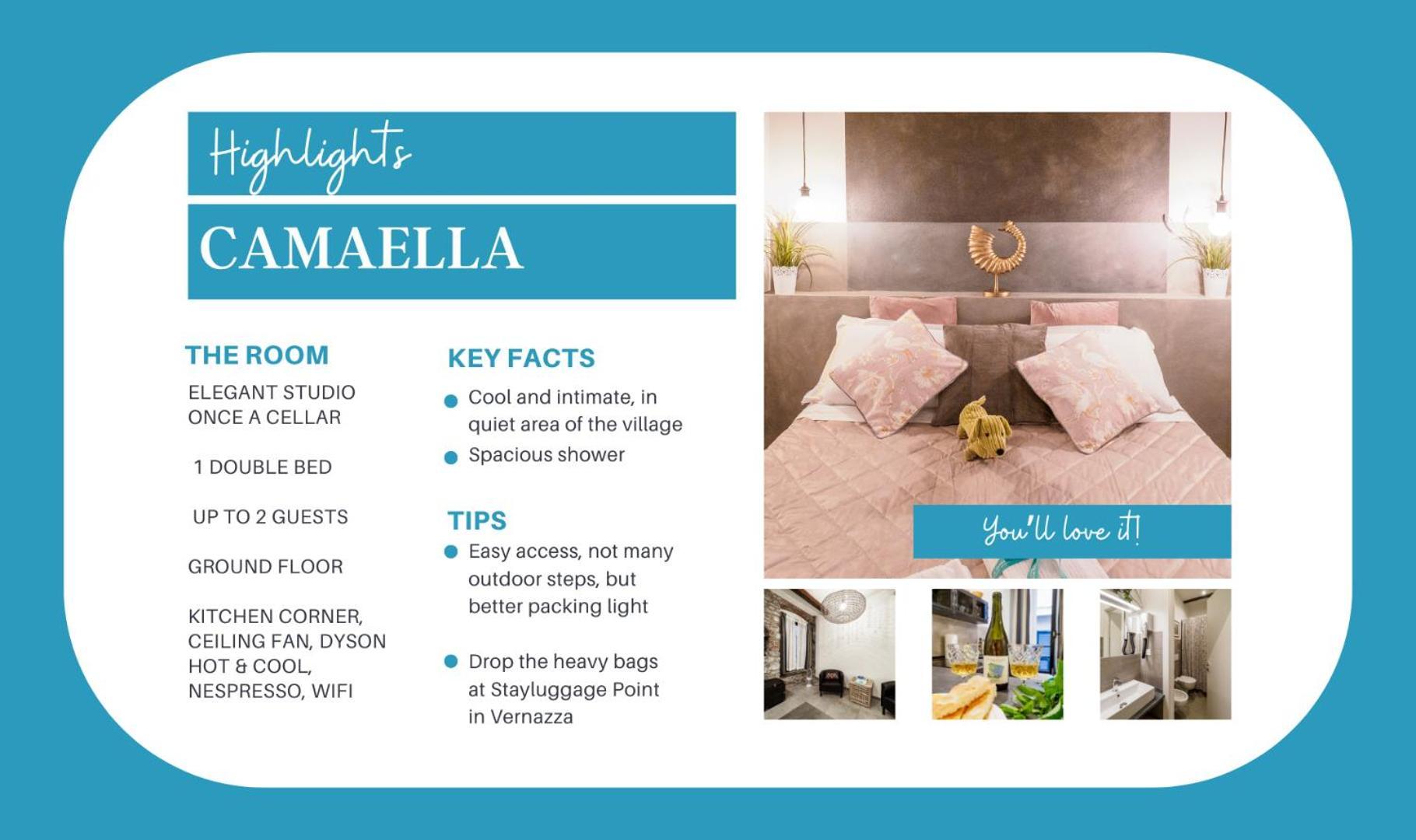 Camaella Luxury Studio Вернацца Экстерьер фото
